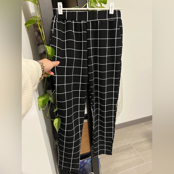 Shein | checkered office pants - Picture 2 of 3
